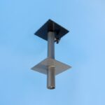 telescopic table leg with gas strut