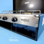 bromic lido junior c 2 burner cooktop & grill with flame safety