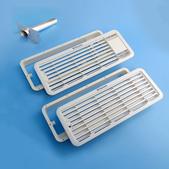 as1625: dometic vent kit (white) for fridges up to 100 litres