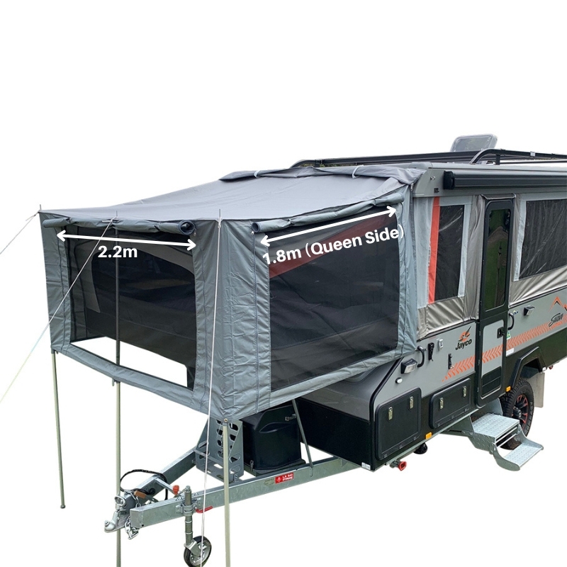 bed end flys with waterproof sides & windows bed end flys with waterproof sides & windows