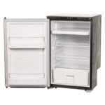 specifications model: 700 22110 other identifiers: ucf83r brand: sphere barcode: 700 22110 overall capacity: 83.2 l fridge capacity: 74.6 l freezer capacity: 8.6 l voltage: 12/24 v dc nominal consumption: 80 w climate class: t nominal ambient temperature: +16 °c to +43 °c temperature range fridge: +0 °c to +8 °c temperature range freezer: 12 °c to 20 °c noise emission: