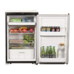 specifications model: 700 22110 other identifiers: ucf83r brand: sphere barcode: 700 22110 overall capacity: 83.2 l fridge capacity: 74.6 l freezer capacity: 8.6 l voltage: 12/24 v dc nominal consumption: 80 w climate class: t nominal ambient temperature: +16 °c to +43 °c temperature range fridge: +0 °c to +8 °c temperature range freezer: 12 °c to 20 °c noise emission: