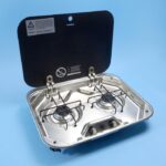 dometic 2 burner cooktop with lid pi8022 (480w x 370d)