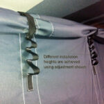 coast awning wall kit to suit 11ft rollout awning