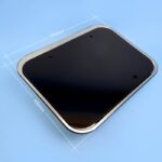 camec 3 burner gas cooktop with glass lid