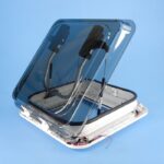 camec skylight plus with internal blind & led 400x400mm