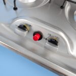 sphere 2 burner gas cooktop with glass lid (480w x 370d)