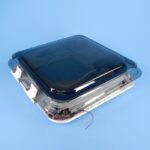 camec skylight plus with internal blind & led 400x400mm