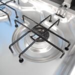 sphere 2 burner gas cooktop with glass lid (480w x 370d)