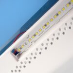 camec skylight plus with internal blind & led 400x400mm