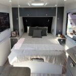 aussie traveller travelcloud rv queen mattress standard/no bolster