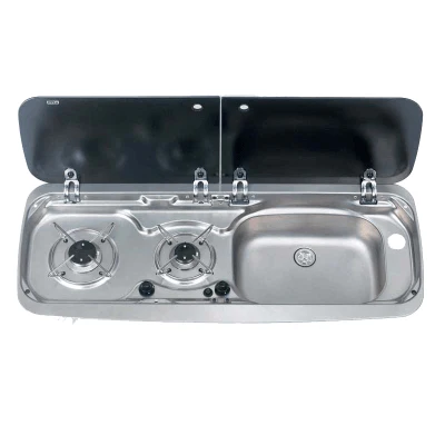 Dometic SMEV MO9222R 2 Burner Hob and RH sink combi unitProduct Code: MO9222R