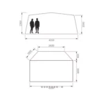 Dometic Club Deluxe Air Pro DA Driveaway Awning - (Rail 180-215cm) - Image 8