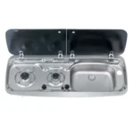 Dometic SMEV MO9222R 2 Burner Hob and RH sink combi unitProduct Code: MO9222R